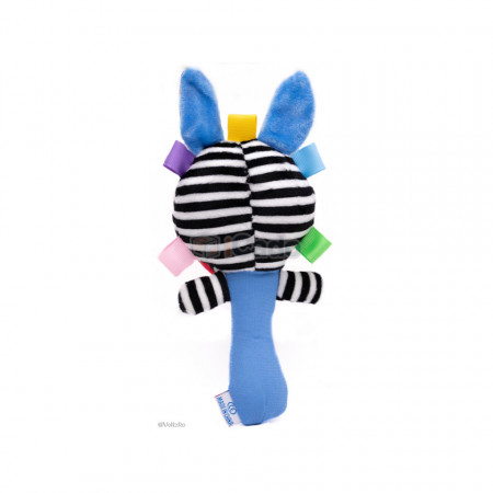 Zebra Chițăilă, Jucărie de mână pentru bebeluși poza 2