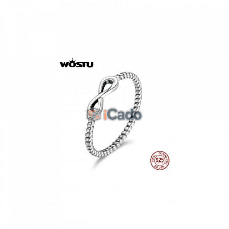 Inel din argint Infinity Love WOSTU Authentic 100% 925