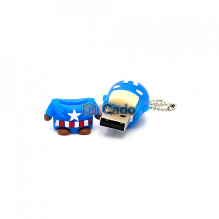 Memorie USB de 16GB, USB 2.0 Captain America poza 3