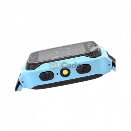 Ceas pentru copii Model Q528 G900A cu Camera de 0.3MP albastru poza 4