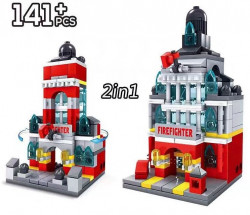Fire Department format din 141 Piese de la KAZI model KY5004 poza 2