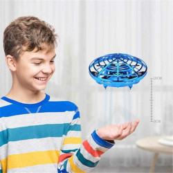 Mini Dronă OZN, UFO cu 5 senzori și lumini, Farfurie Zburătoare model HJ2088 poza 4
