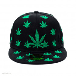 Șapcă Marijuana neagră 2