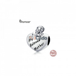 Talisman din argint My Beloved Mother Engrave Baby Boy