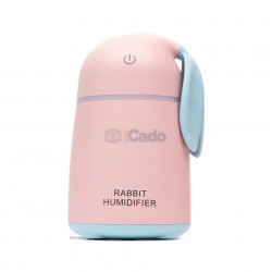 Umidificator, Difuzor Aromă, Aromaterapie de 170 ml - Iepure roz