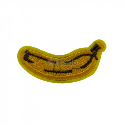 Banana brodata 6.5x3cm