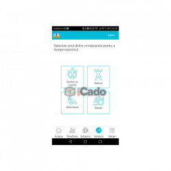 Brățară Fitness Roșie Letine Sistem: Andriod 4.3+ și iOS 8.0+ poza 5