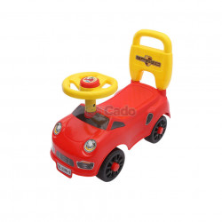 Mașină fără pedale roșie model Happy Star 2 QX-3390-2