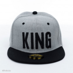 Șapcă logo King gri poza 2