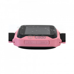Ceas pentru copii Model Q528 G900A cu Camera de 0.3MP roz poza 3