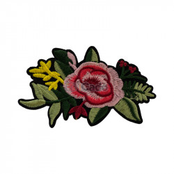 Floare brodata 11x7cm