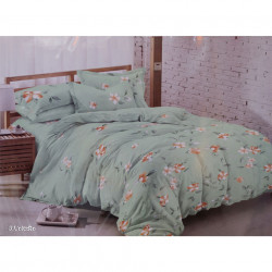Lenjerie de pat cu 6 piese din bumbac finet 240 x 220 cm LP6PF-40