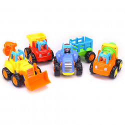 Set de 4 Vehicule Utilitare, model Hola 326 poza 2