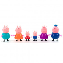 Purcelușii Peppa Pig - Set de 6 figurine