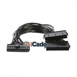 Adaptor ATX 24 Pin, Conectare 2 Surse, Dual PSU