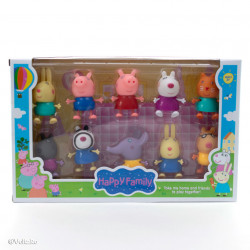 Purcelușii Peppa Pig - Set de 10 figurine poza 2