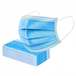 Masti chirurgicale cu 3 pliuri (3 straturi), set de 25 buc