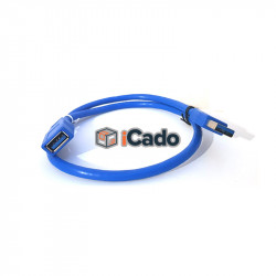 Cablu USB 3.0 de 60 cm - tată / mamă