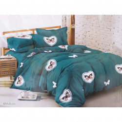 Lenjerie de pat cu 6 piese din bumbac finet 240 x 220 cm LP6PF-35