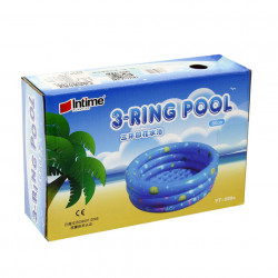 Piscină pentru copii marca InTime, dimensiune 80 x 35 cm cu 3 inele