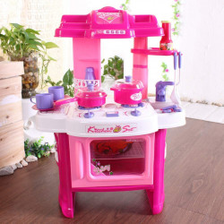 Bucătărie de jucărie cu sunete și lumini, Kitchen Set model 008-26 poza 3