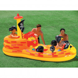 Spațiu de joacă gonflabil model Pirate Ship 163 x 305 x 152 cm marca Intex poza 2