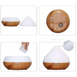 Umidificator, Aromaterapie de 500 ml. Umidificator cu difuzor cu ultrasunete. Material: ABS + PP.