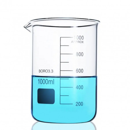 Pahar Berzelius sticla, forma joasa - 600 ml