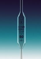 Pipeta volumetrica cu bula clasa AS - 50 ml