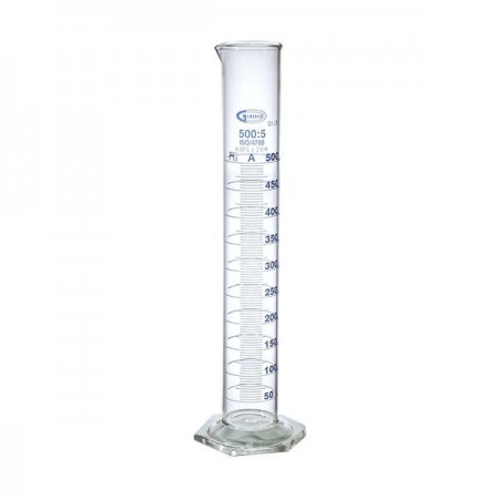 Cilindru gradat clasa A gradatii albastre - 100 ml