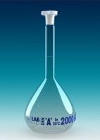 Balon cotat clasa A sticla alba NS 12/21 - 100 ml