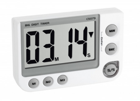 cronometru cu alarma vizuala si memorie