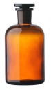 Sticla bruna cu dop rodat 100 ml