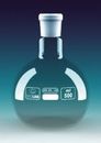 Balon cu slif fund plat 29/32 - 2000 ml
