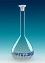 Balon cotat clasa A sticla alba NS 10/19 - 10 ml