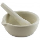 Mojar cu pistil portelan nesmaltuit - 100 mm 150 ml