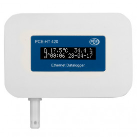 Termohigrometru data logger ethernet PCE-HT420