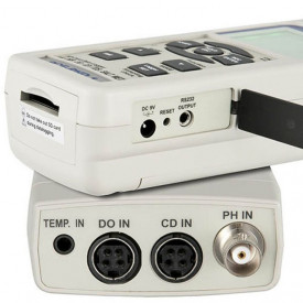 Oxigenometru multifunctional pH EC TDS salinitate temperatura data logger pentru piscicultura PCE PHD1 kit1