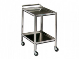 Carucior inox pentru medicatie