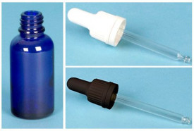 sticla albastra cu pipeta 30 ml