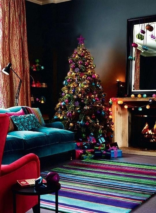 christmas-living-room-decor 2