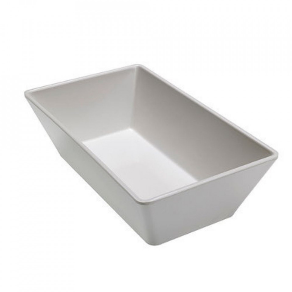 Tava melamina rectangulara alba 25X15X7.5h T8404 - 1