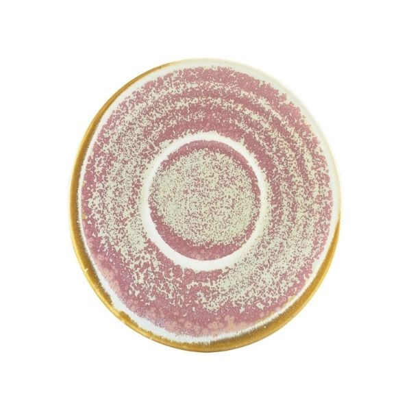 Farfurie ceasca cafea Terra Porcelain Rose 14.5cm SCR-PRS14 - 1