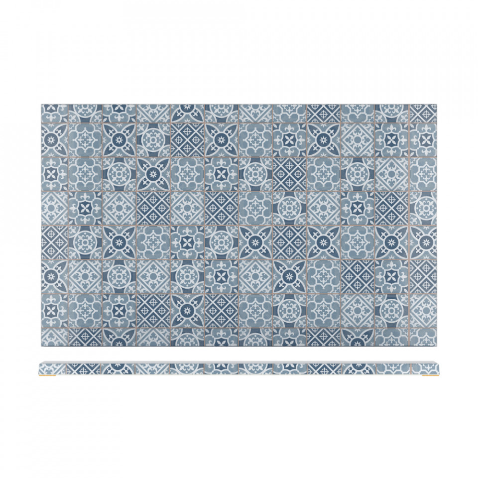 Placa melamina Blue GN1/1 Marrakesh 53x32.5cm MK110828 - 1
