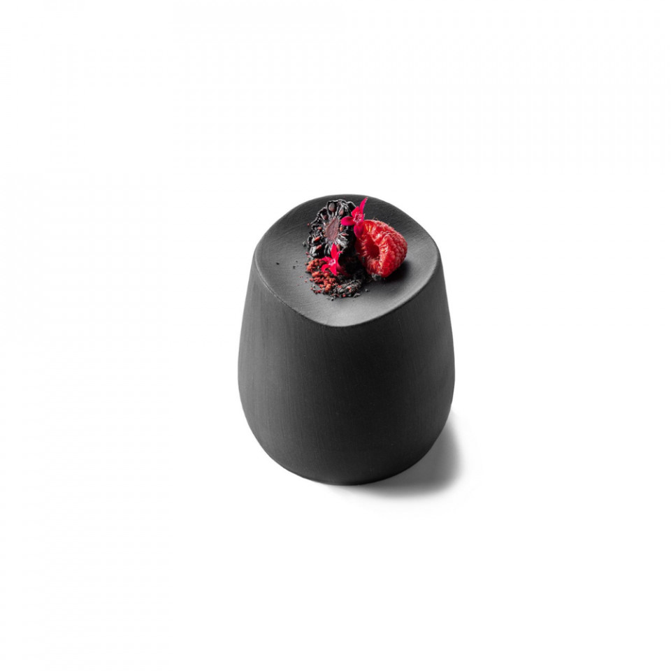Farfurie podium negru Duna 7x8cm B0355-0508 - 1