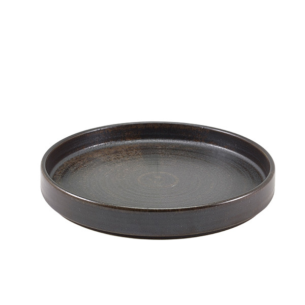 Farfurie prezentare Terra Porcelain Black 21cm PR-PBK21 - 1