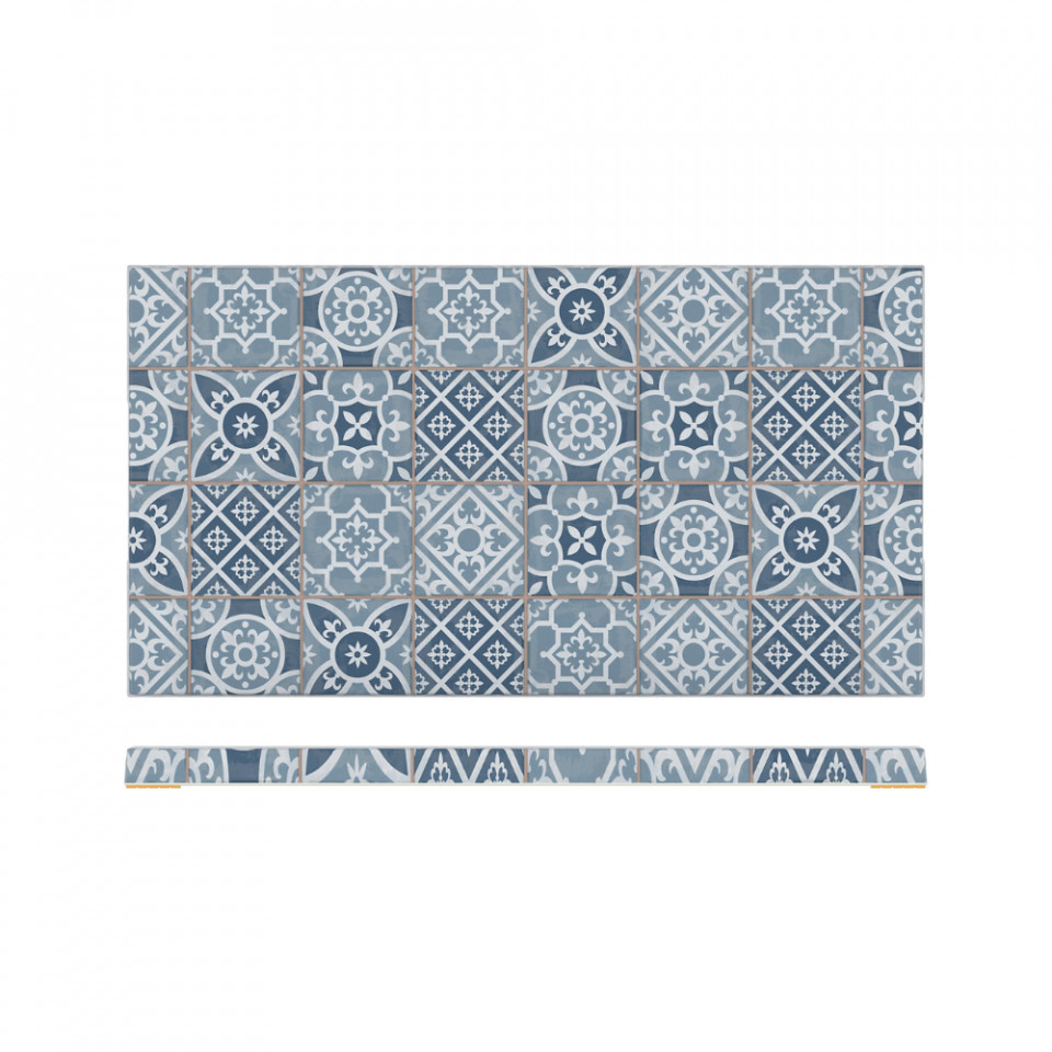 Placa melamina Blue GN1/3 Marrakesh 32.5x17.6cm MK130828 - 1