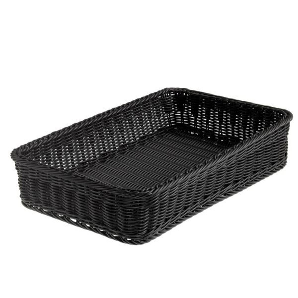 Cos polipropilena negru GN 1/1 53x32.5x10 cm T0565.Z - 1