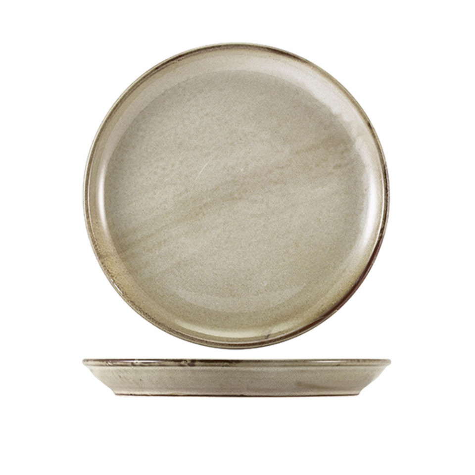 Farfurie coupe Terra Porcelain Grey 27.5cm CP-PG27 - 1