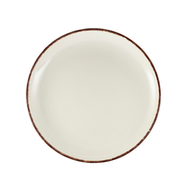 Farfurie coupe Terra Stoneware Sereno Brown 27.5cm CP-SBR27 - 1